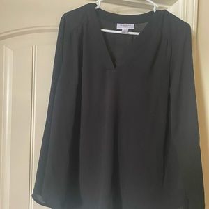 Black motherhood maternity blouse